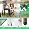 Portable Camping Fish Cleaning Table with Grid Rack and Faucet